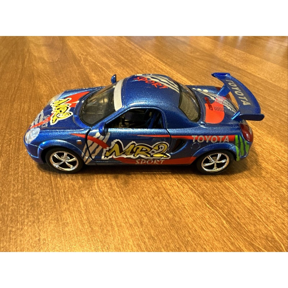 Kinsmart Toyota MR2 Sport Diecast 5" Pull Back Car‎ 2017 KT5026 Blue